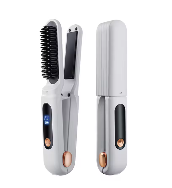 2-in-1 Straightener Hair Comb (XY-286)-Neat